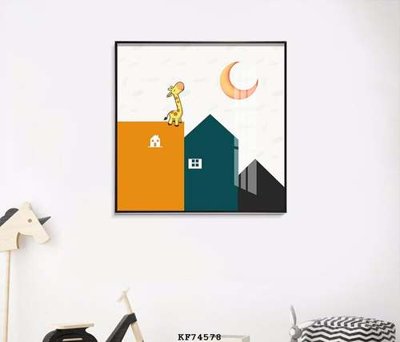 Tải file File tranh hiện đại pha lê gương KF74578 (PSD) cho in tranh 3D