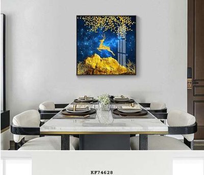 File in ấn chuyên nghiệp File tranh hiện đại pha lê gương KF74628 (file gốc)