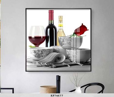 File gốc File tranh hiện đại pha lê gương KF74677 (cho in ấn) từ kho Filetranh