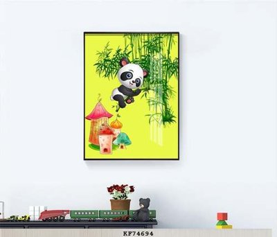 Cung cấp file tranh gốc File tranh hiện đại pha lê gương KF74694 độc quyền