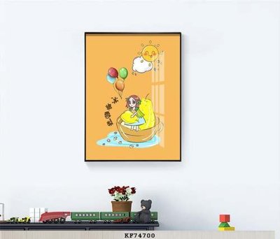 File tranh in trần 3D File tranh hiện đại pha lê gương KF74700 (ảnh gốc)