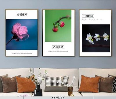 File ảnh File tranh hiện đại pha lê gương KF74737 (gốc) in decal dán tường