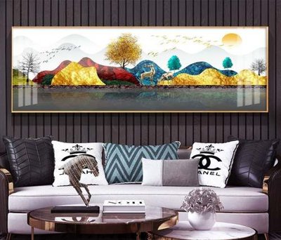 Hình ảnh gốc File tranh hiện đại pha lê gương KF74781 (để in khổ lớn)