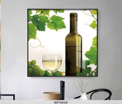 File tranh File tranh hiện đại pha lê gương KF74828 (gốc) chủ đề trẻ em