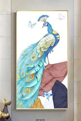 Download file File tranh hiện đại pha lê gương KF74878 (gốc) cho xưởng in