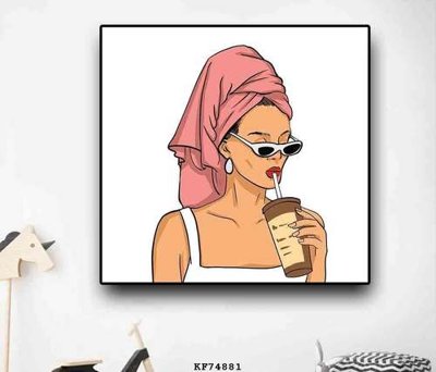 Tải file File tranh hiện đại pha lê gương KF74881 (gốc) để in ấn ngay