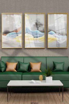 File tranh ảnh gốc File tranh hiện đại pha lê gương KF74943 dùng cho in khổ lớn