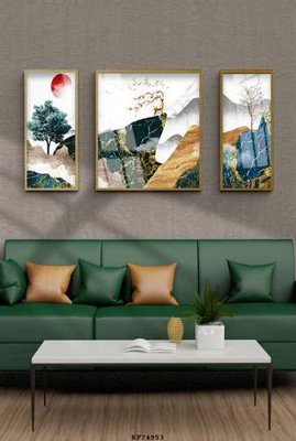 File PSD File tranh hiện đại pha lê gương KF74953 (bản gốc) chất lượng nhất