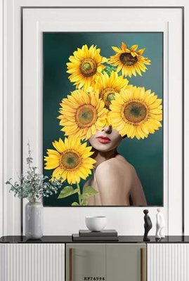 File in trần File tranh hiện đại pha lê gương KF74994 (file gốc) chủ đề vũ trụ