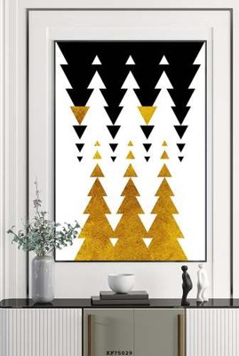 File tranh gốc PSD File tranh hiện đại pha lê gương KF75029 còn nguyên layer