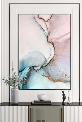 File gốc File tranh hiện đại pha lê gương KF75033 (in ấn) màu sắc trung thực