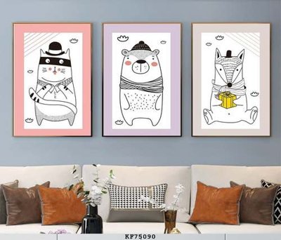 Tải file File tranh hiện đại pha lê gương KF75090 (ảnh gốc) in gạch 3D