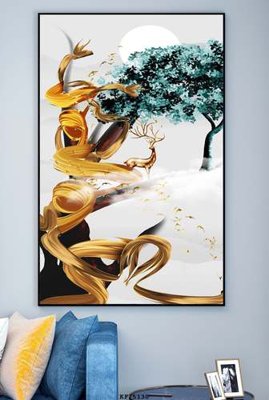 Tệp tin gốc File tranh hiện đại pha lê gương KF75130 (dùng cho in) File tranh hiện đại pha lê gương KF75130