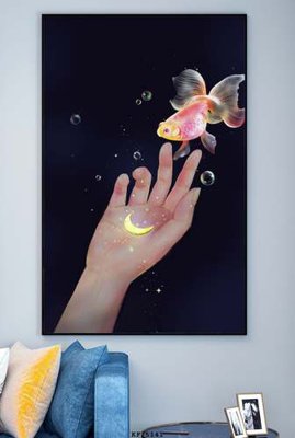 Tải file File tranh hiện đại pha lê gương KF75141 (PSD) cho in tranh 3D