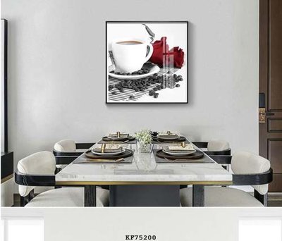 File tranh File tranh hiện đại pha lê gương KF75200 (gốc) chủ đề động vật