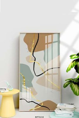 File in trần File tranh hiện đại pha lê gương KF75218 (bản gốc) trời sao