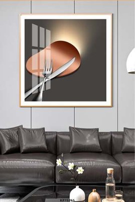 File gốc in ấn File tranh hiện đại pha lê gương KF75255 chất lượng vượt trội