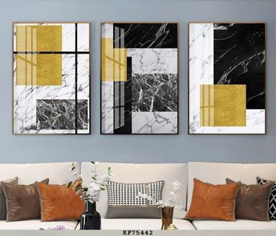 File tranh quảng cáo File tranh hiện đại pha lê gương KF75442 (download file gốc)