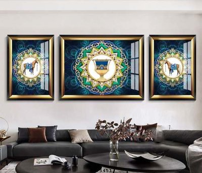 File in mica File tranh hiện đại pha lê gương KF75451 (ảnh gốc) đẹp