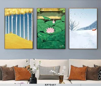 Tải file gốc File tranh hiện đại pha lê gương KF75487 (in khổ lớn) không vỡ