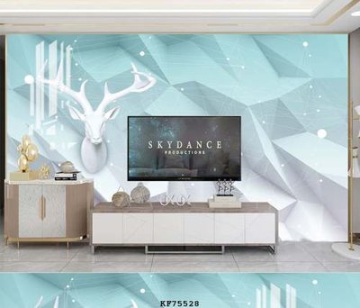 File gốc File tranh hiện đại pha lê gương KF75528 (PNG) không nền chất lượng