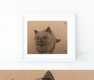 File ảnh File tranh hiện đại pha lê gương KF75633 (gốc) in decal dán tường