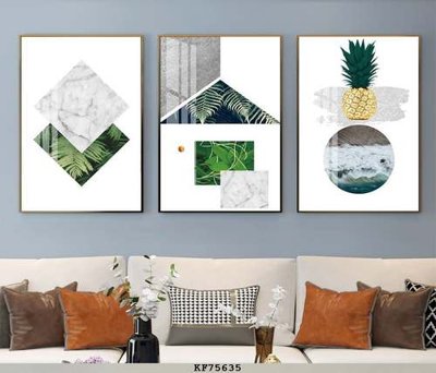 Download file File tranh hiện đại pha lê gương KF75635 (gốc) in mica đèn LED