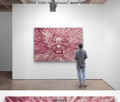 Tải file tranh gốc File tranh hiện đại pha lê gương KF75662 chất lượng cao