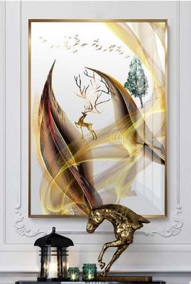 File PSD File tranh hiện đại pha lê gương KF75756 (bản gốc) chất lượng nhất