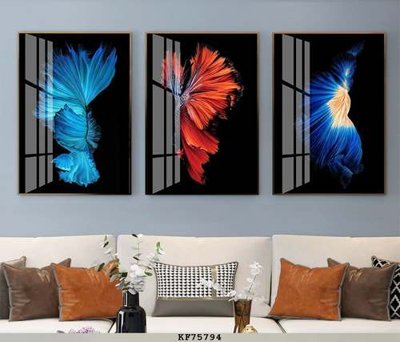 File in mica File tranh hiện đại pha lê gương KF75794 (ảnh gốc) đẹp