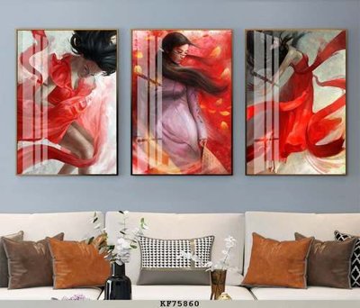 File tranh File tranh hiện đại pha lê gương KF75860 (ảnh gốc) độc quyền