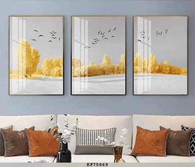 Ảnh mô tả file gốc in mica File tranh hiện đại pha lê gương KF75869