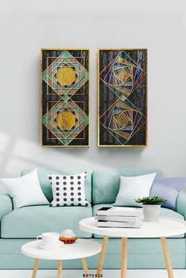 Tệp tin gốc File tranh hiện đại pha lê gương KF75916 (dùng cho in ấn) chuyên nghiệp