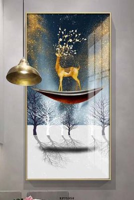 Tải file File tranh hiện đại pha lê gương KF75958 (gốc) làm tranh treo tường