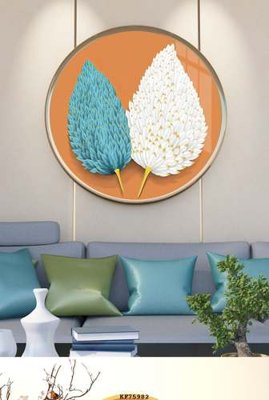 File in ấn cao cấp File tranh hiện đại pha lê gương KF75982 (file gốc)