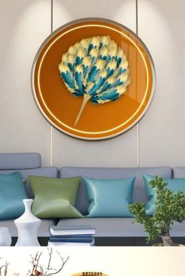 File gốc File tranh hiện đại pha lê gương KF75985 (in tráng gương) hiện đại