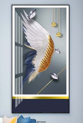 File PSD File tranh hiện đại pha lê gương KF75993 (gốc) tách lớp chi tiết