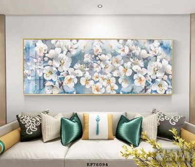 File in trần File tranh hiện đại pha lê gương KF76094 (file gốc) xuyên sáng