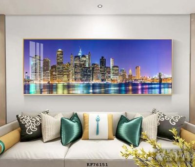 File tranh File tranh hiện đại pha lê gương KF76151 (ảnh gốc) in trần 3D