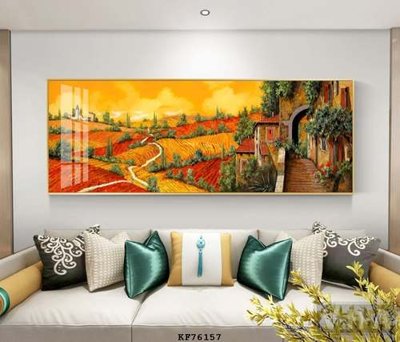 File tranh in mica File tranh hiện đại pha lê gương KF76157 (độ phân giải cao)