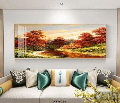 File gốc File tranh hiện đại pha lê gương KF76194 (in lụa) cao cấp