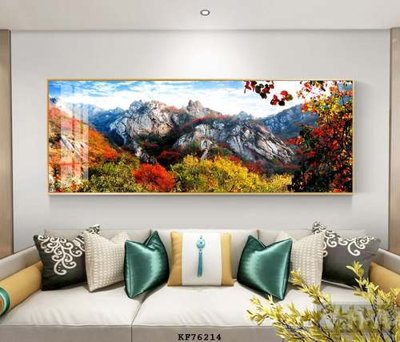 File in ấn File tranh hiện đại pha lê gương KF76214 (bản gốc) sắc nét