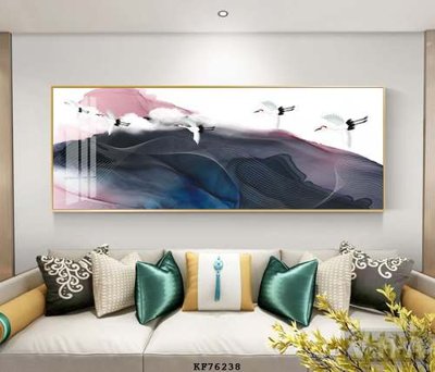 Ảnh gốc File tranh hiện đại pha lê gương KF76238 (siêu chi tiết) để in ấn