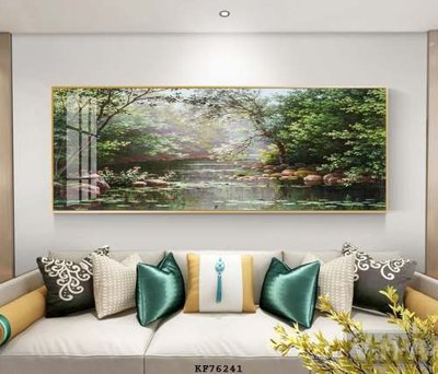 File tranh quảng cáo File tranh hiện đại pha lê gương KF76241 (file gốc) chuyên nghiệp