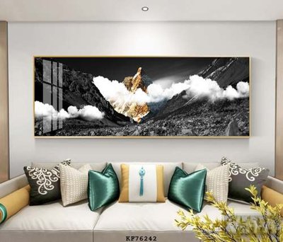 File in mica File tranh hiện đại pha lê gương KF76242 (ảnh gốc) đẹp