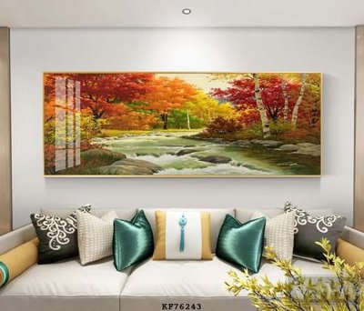 File gốc File tranh hiện đại pha lê gương KF76243 (in ấn) không giới hạn