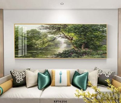 File in mica File tranh hiện đại pha lê gương KF76256 (bản gốc) siêu trong