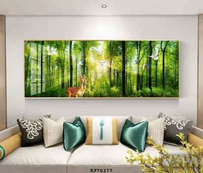 File tranh File tranh hiện đại pha lê gương KF76277 (bản gốc) in canvas