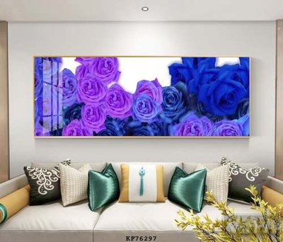 File gốc File tranh hiện đại pha lê gương KF76297 (cho in UV) siêu nét