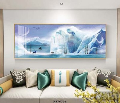 File gốc File tranh hiện đại pha lê gương KF76304 (dành cho trang trí nội thất)